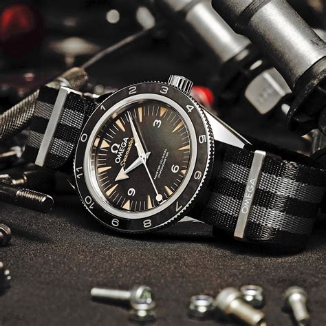 omega seamaster james bond nato strap|omega nato straps review.